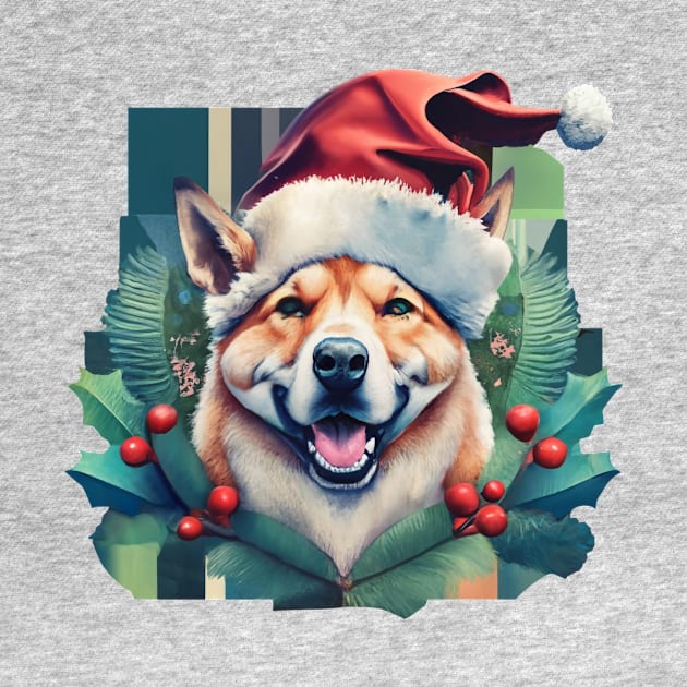 Jindo santa smile by B_prapaipim